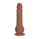 Real Rock - Vibrating Regular Straight Cock with Balls - 9 / 23 cm - Tan Real Rock - Vibrating Regular Straight Cock with Balls - 9 / 23 cm - Tan