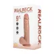 Real Rock - Vibrating Regular Straight Cock with Balls - 9 / 23 cm - Tan Real Rock - Vibrating Regular Straight Cock with Balls - 9 / 23 cm - Tan