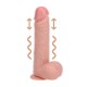 Real Rock - Vibrating and Thrusting Straight Cock with Balls - 8 / 20 5 cm - Flesh Real Rock - Vibrating and Thrusting Straight Cock with Balls - 8 / 20 5 cm - Flesh