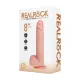 Real Rock - Vibrating and Thrusting Straight Cock with Balls - 8 / 20 5 cm - Flesh Real Rock - Vibrating and Thrusting Straight Cock with Balls - 8 / 20 5 cm - Flesh
