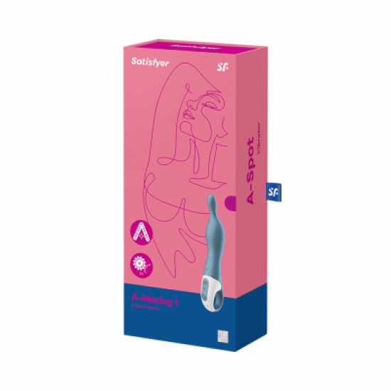 Satisfyer A-Mazing 1 (A-Spot Vibrator) blue Satisfyer A-Mazing 1 (A-Spot Vibrator) blue