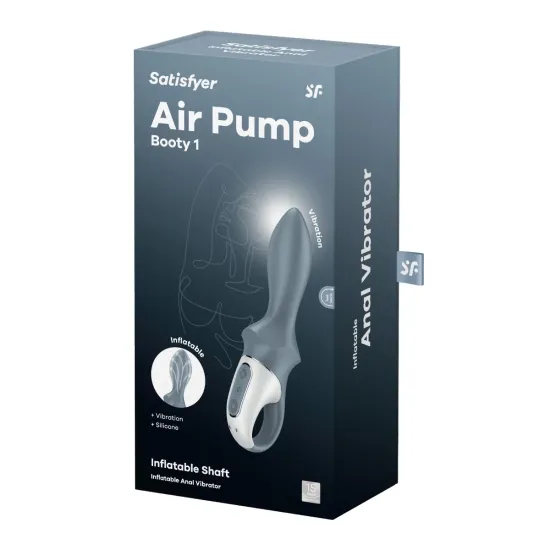 Satisfyer Air Pump Booty 1 - Grey Satisfyer Air Pump Booty 1 - Grey
