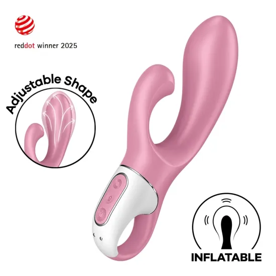 Satisfyer Air Pump Bunny 2 - Light Red Satisfyer Air Pump Bunny 2 - Light Red