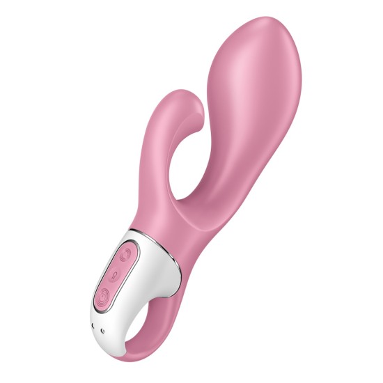Satisfyer Air Pump Bunny 2 - Light Red