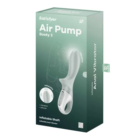 Satisfyer Air Pump Booty 3 - Greygreen Satisfyer Air Pump Booty 3 - Greygreen
