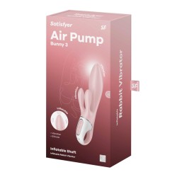 Satisfyer Air Pump Bunny 3 - Rose