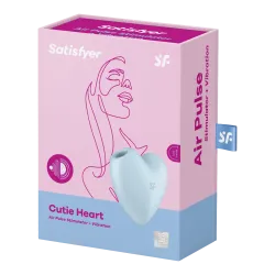 Satisfyer Cutie Heart - Light Red