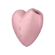 Satisfyer Cutie Heart - Light Red