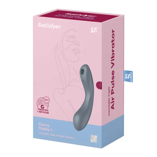 Satisfyer Curvy Trinity 1 - Bluegrey