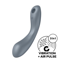 Satisfyer Curvy Trinity 1 - Bluegrey Satisfyer Curvy Trinity 1 - Bluegrey