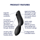 Satisfyer Curvy Trinity 2 - black Satisfyer Curvy Trinity 2 - black