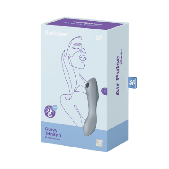 Satisfyer Curvy Trinity 3 - grey Satisfyer Curvy Trinity 3 - grey