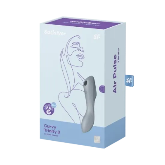 Satisfyer Curvy Trinity 3 - grey Satisfyer Curvy Trinity 3 - grey