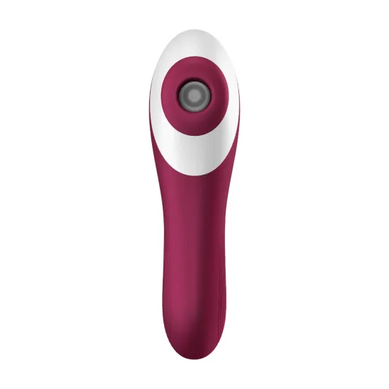 Satisfyer Dual Crush - Burgundy