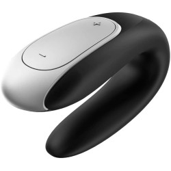 Satisfyer App Enabled Double Fun - Black Satisfyer App Enabled Double Fun - Black