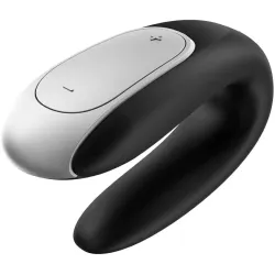 Satisfyer App Enabled Double Fun - Black Satisfyer App Enabled Double Fun - Black