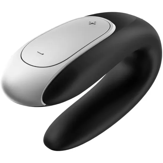 Satisfyer App Enabled Double Fun - Black
