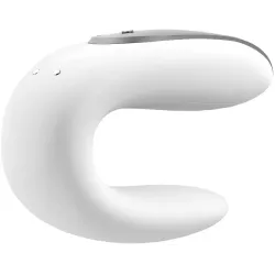 Satisfyer App Enabled Double Fun - White