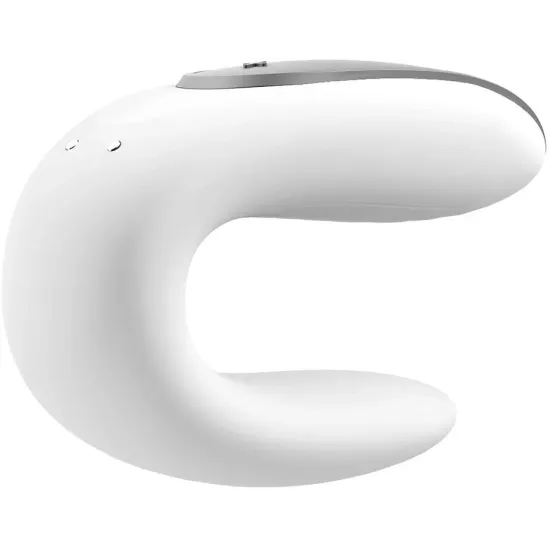 Satisfyer App Enabled Double Fun - White
