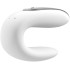 Satisfyer App Enabled Double Fun - White
