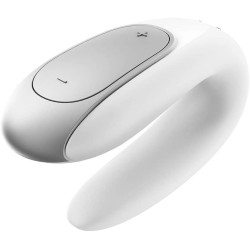 Satisfyer App Enabled Double Fun - White Satisfyer App Enabled Double Fun - White