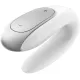 Satisfyer App Enabled Double Fun - White