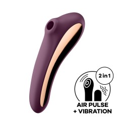 Satisfyer Dual Kiss - Burgundy Satisfyer Dual Kiss - Burgundy