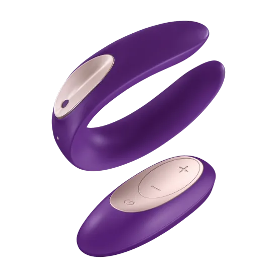 Satisfyer Double Plus Remote-Controlled Couple’s Vibrator Satisfyer Double Plus Remote-Controlled Couple’s Vibrator