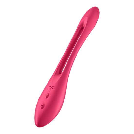 Satisfyer Elastic Joy Red Bendable Multi Vibrator Satisfyer Elastic Joy Red Bendable Multi Vibrator