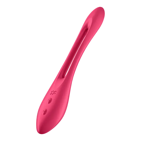 Satisfyer Elastic Joy Red Bendable Multi Vibrator Satisfyer Elastic Joy Red Bendable Multi Vibrator