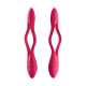 Satisfyer Elastic Joy Red Bendable Multi Vibrator Satisfyer Elastic Joy Red Bendable Multi Vibrator