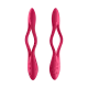 Satisfyer Elastic Joy Red Bendable Multi Vibrator Satisfyer Elastic Joy Red Bendable Multi Vibrator