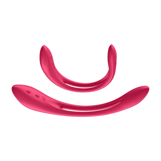 Satisfyer Elastic Joy Red Bendable Multi Vibrator Satisfyer Elastic Joy Red Bendable Multi Vibrator