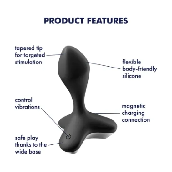 Satisfyer Game Changer (Plug Vibrator) black Satisfyer Game Changer (Plug Vibrator) black