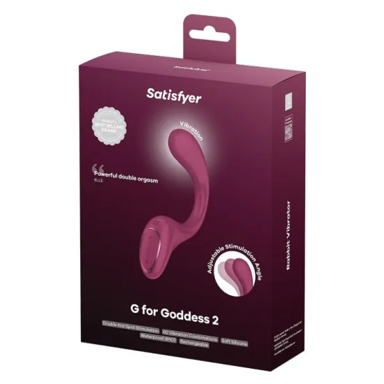 Satisfyer G For Goddess 2 - Burgundy