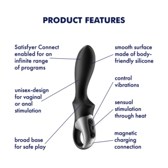 Satisfyer Heat Climax (Anal Vibrator) Connect App Satisfyer Heat Climax (Anal Vibrator) Connect App