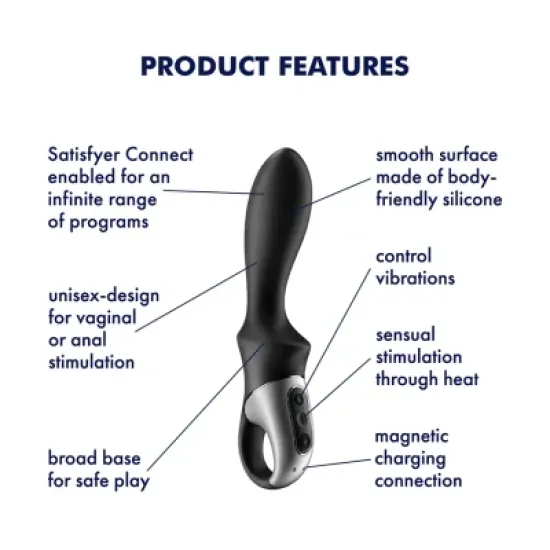 Satisfyer Heat Climax (Anal Vibrator) Connect App Satisfyer Heat Climax (Anal Vibrator) Connect App