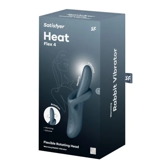Satisfyer Heat Flex 4 - Grey Satisfyer Heat Flex 4 - Grey