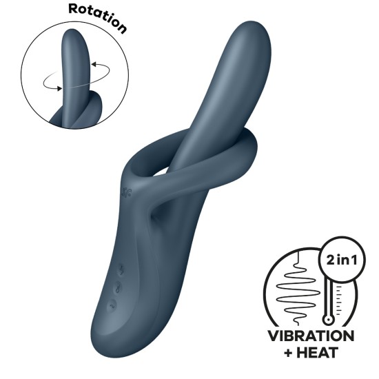 Satisfyer Heat Flex 4 - Grey Satisfyer Heat Flex 4 - Grey