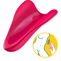 Satisfyer High Fly Finger Vibe - Red