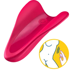 Satisfyer High Fly Finger Vibe - Red