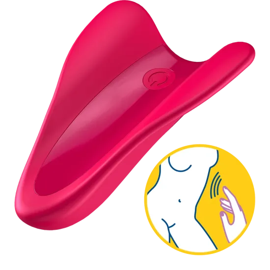 Satisfyer High Fly Finger Vibe - Red Satisfyer High Fly Finger Vibe - Red