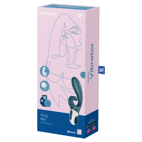 Satisfyer Hug Me - Grayblue Satisfyer Hug Me - Grayblue