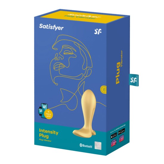 Satisfyer Intensity Plug - Gold Satisfyer Intensity Plug - Gold