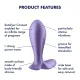 Satisfyer Intensity Plug - Purple Satisfyer Intensity Plug - Purple