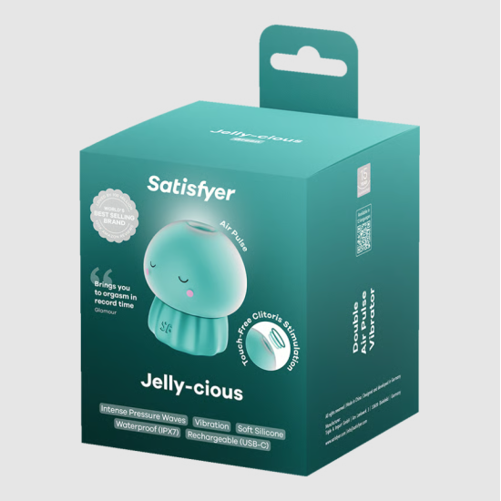 Satisfyer Jelly-cious - Double Air Pulse Vibrator Satisfyer Jelly-cious - Double Air Pulse Vibrator
