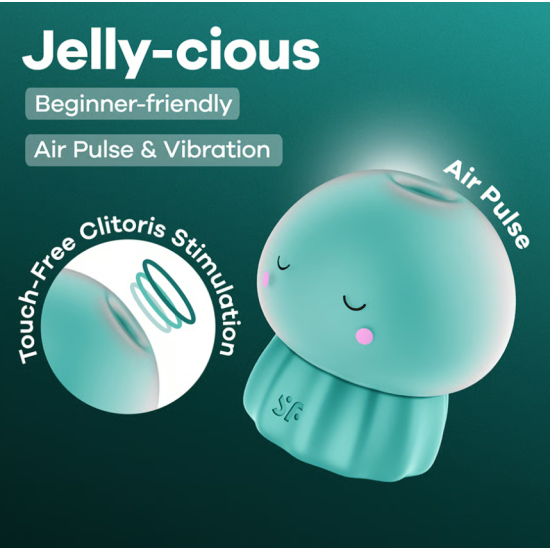 Satisfyer Jelly-cious - Double Air Pulse Vibrator Satisfyer Jelly-cious - Double Air Pulse Vibrator