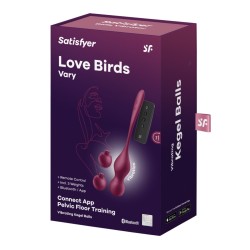Satisfyer Love Birds Vary - Burgundy
