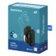 Satisfyer Little Secret Panty Vibrator - Black Satisfyer Little Secret Panty Vibrator - Black