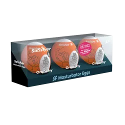 Satisfyer 3er Set Crunchy - Orange